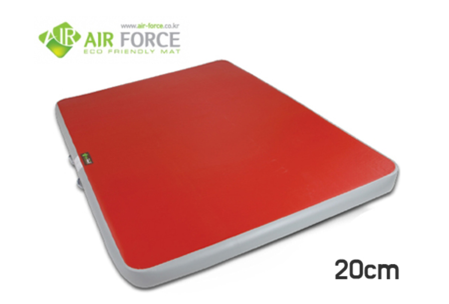 에어포스 친환경 ECO 20cm 에어 매트 (발펌프+가방+수리킷 구성)
