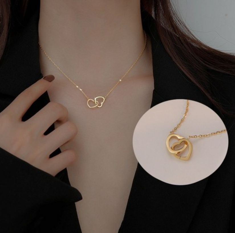 14k 18k 금 목걸이 여성 데일리 패션 여자친구 기념일 선물