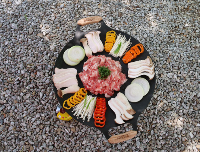 프리모리 캠핑 얼티메이트 그리들(전용가방+다리+원목손잡이)(소량입고)