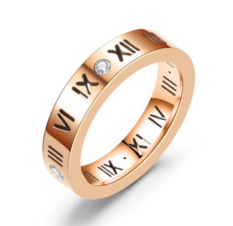 띵니 로마큐빅 반지 써지컬 스틸