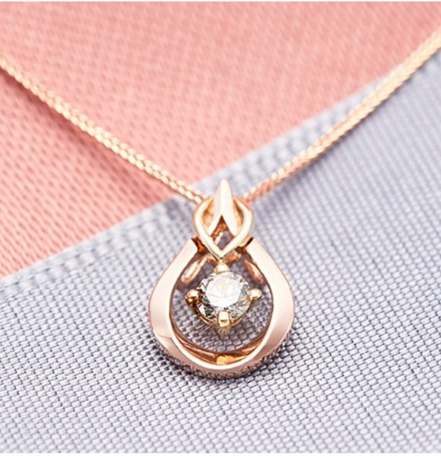 18K 스파클링 1부 다이아 목걸이