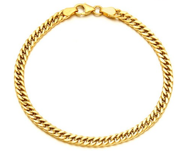 14k 다이아몬드컷 커브체인 팔찌 - 2타입 여성 남성 굵은 체인 추천 데일리 기본 심플 고급