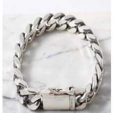 남자 여자 실버 체인   은팔찌