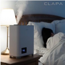 클래파 500ml/h 로켓분사 대용량 통세척 자동습도조절 가열식 복합식 가습기 BHU-501W